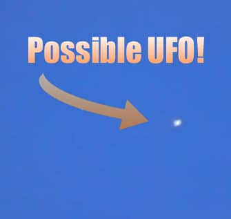 UFO filmed on flight from Washington DC