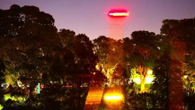 Russell Crowe UFO photograph