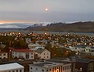 Iceland UFO Video