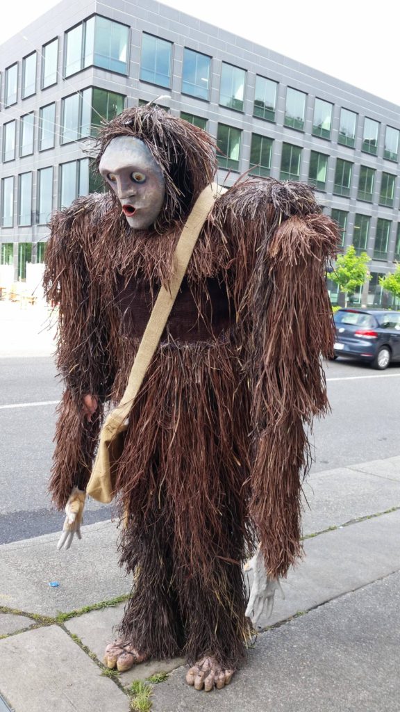 Seattle Wicker Man Sasquatch