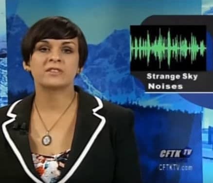 mystery sounds over terrace BC