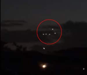 UFOs seen in Florida February