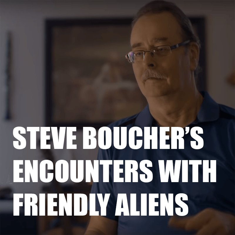 Steve Boucher describes his encounter with aliens
