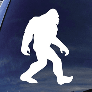 Bigfoot gift idea - Bigfoot stickers