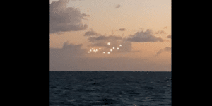 Video of UFOs over North Carolina