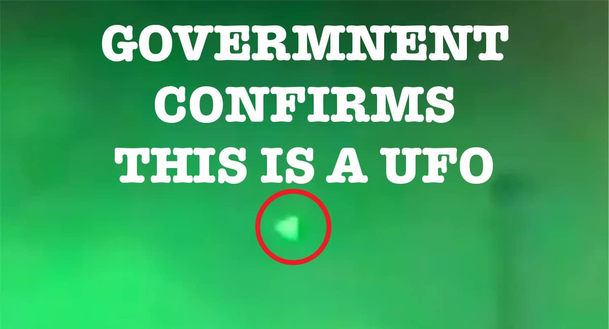 government confirmed pyramid UFOs