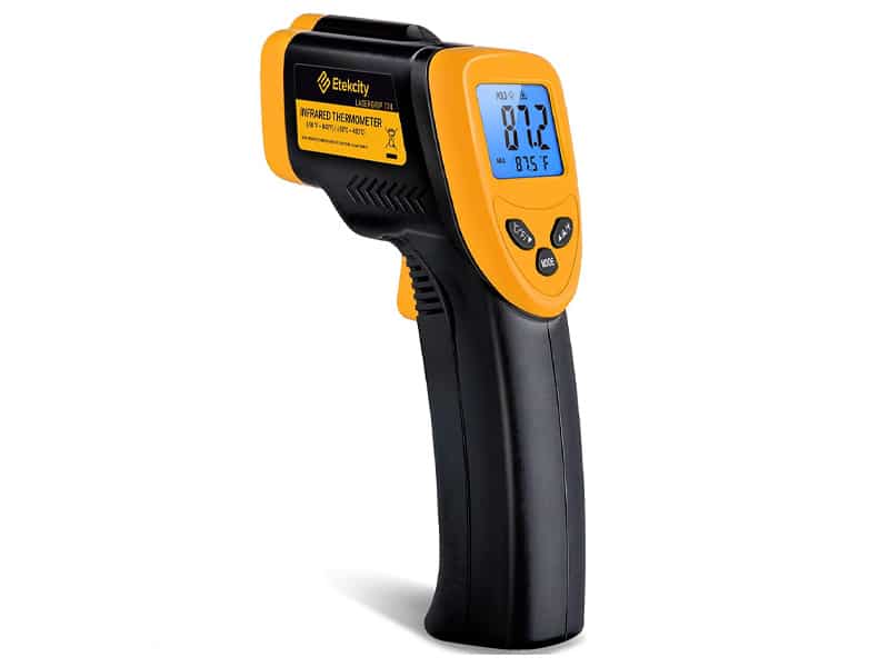 Infrared thermometer for ghost hunting