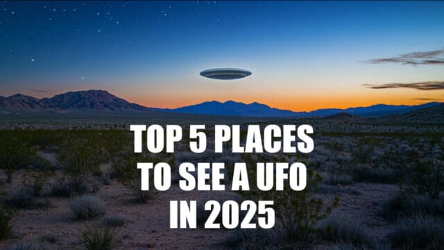 UFO hotspots for 2025