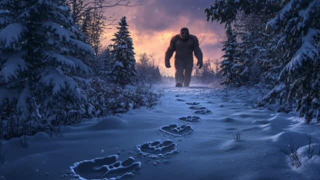Bigfoot tracks found in Ohio