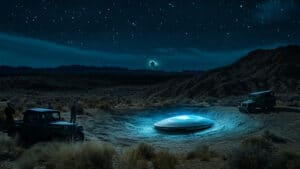 crashed ufo