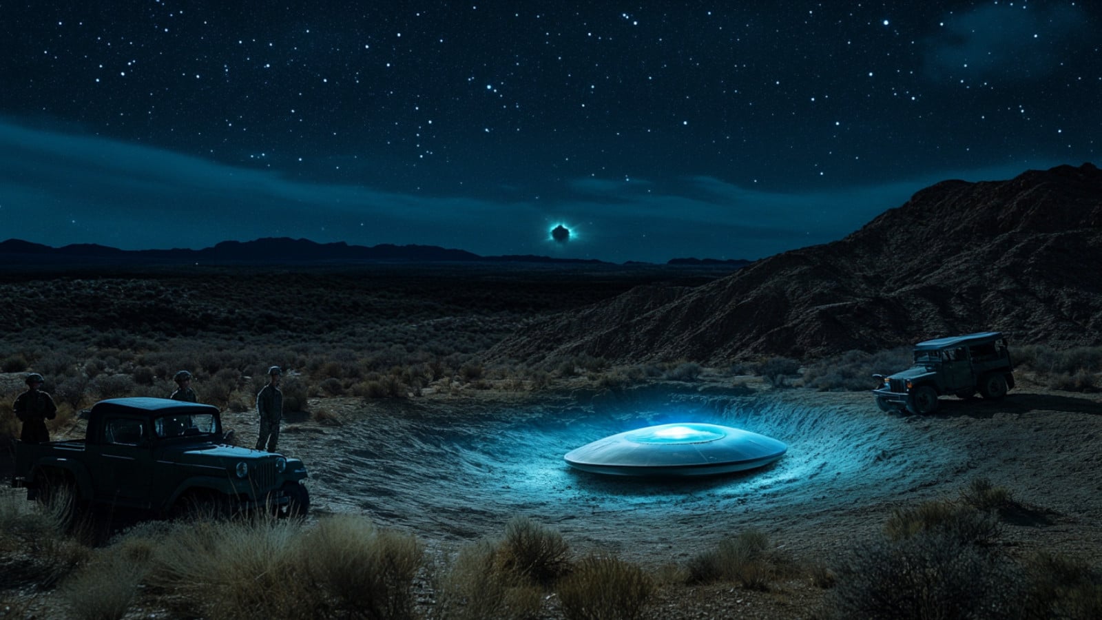 crashed ufo