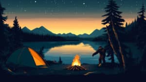Bigfoot encounter at Crater Lake