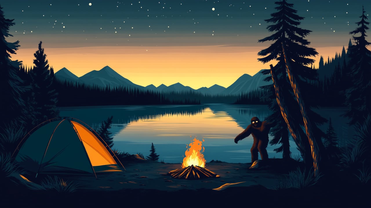 Bigfoot encounter at Crater Lake