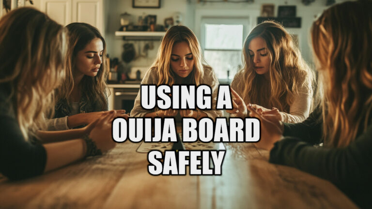 Using a ouija board safely