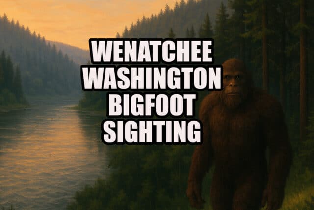 Wenatchee, WA Bigfoot sighting