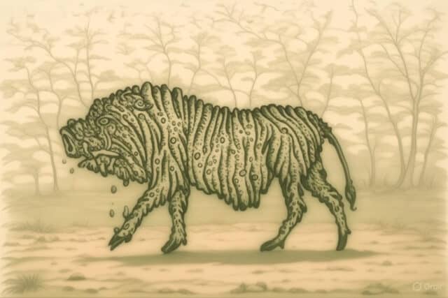 Drawing of the Squonk