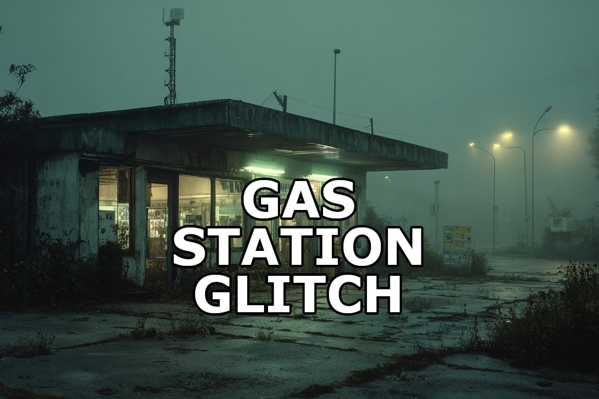 gas station glitch