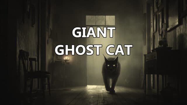 Giant Ghost Cat
