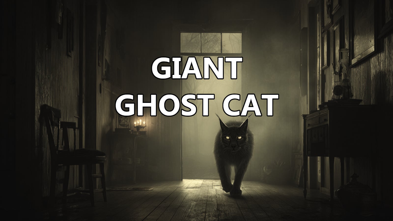 Giant Ghost Cat