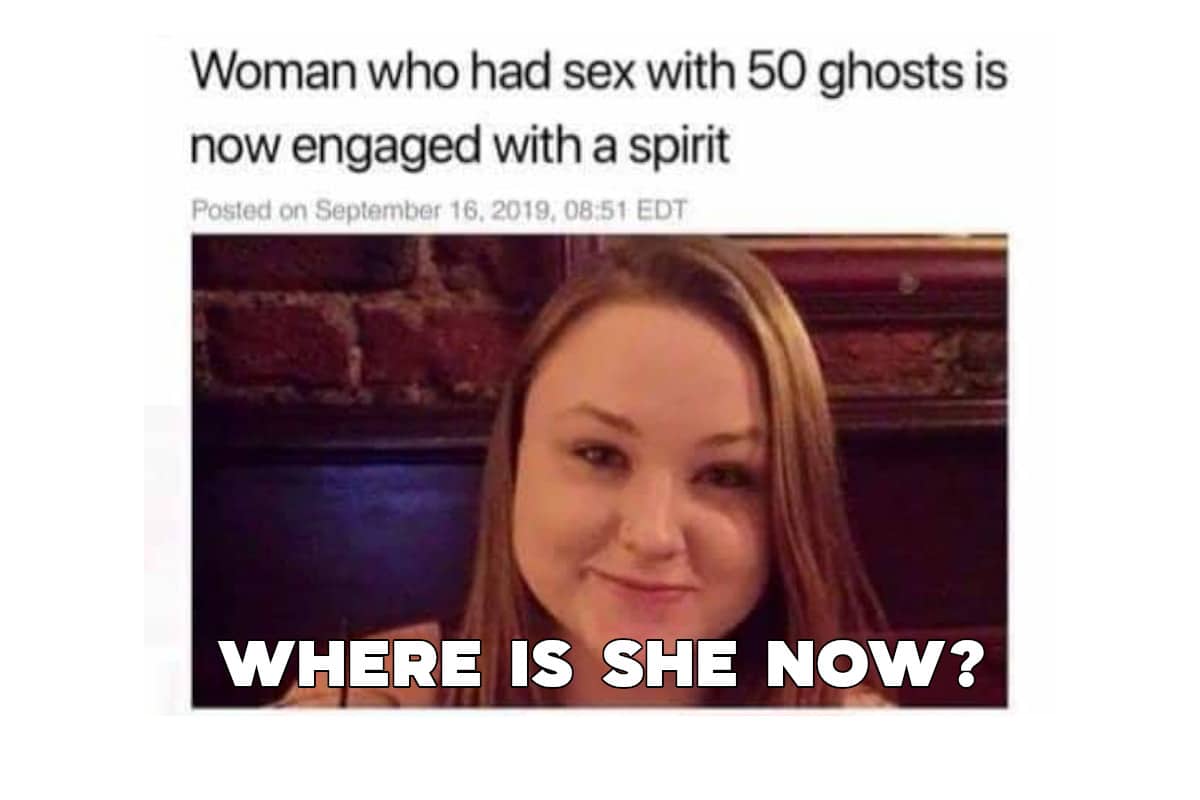 Sex with 50 ghosts