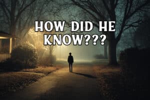 Explain how this strange boy knew what they had just been talking about.