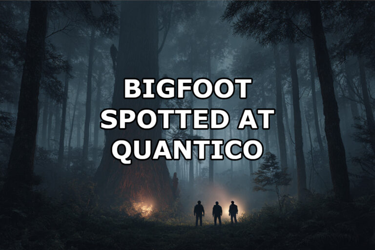 Quantico Bigfoot sighting