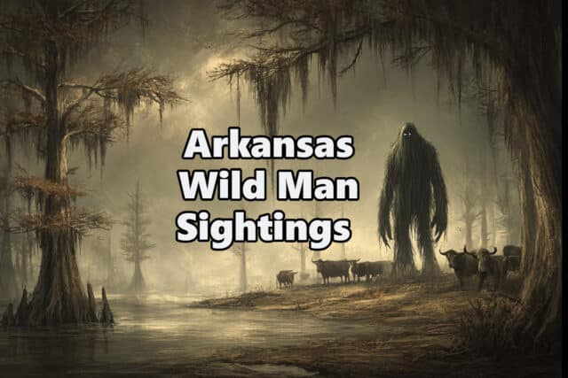 Historic Arkansas Wild Man or Hairy Man sightings.