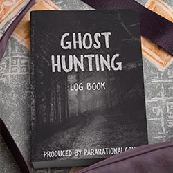 ghost hunting log book journal
